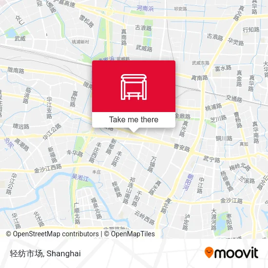 轻纺市场 map