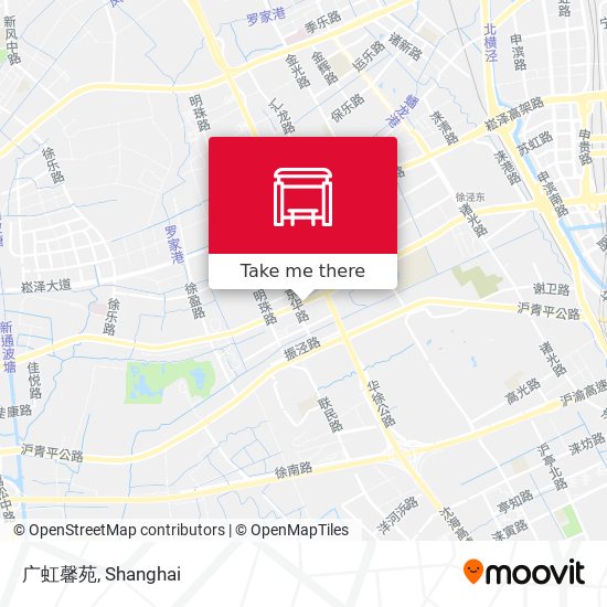 广虹馨苑 map