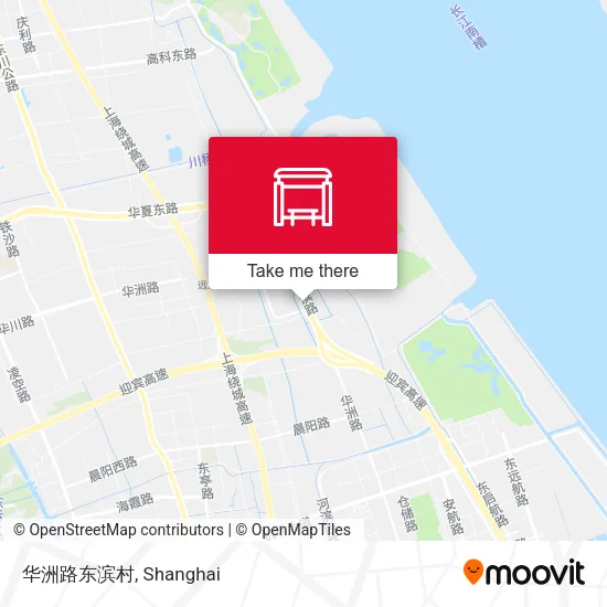 华洲路东滨村 map