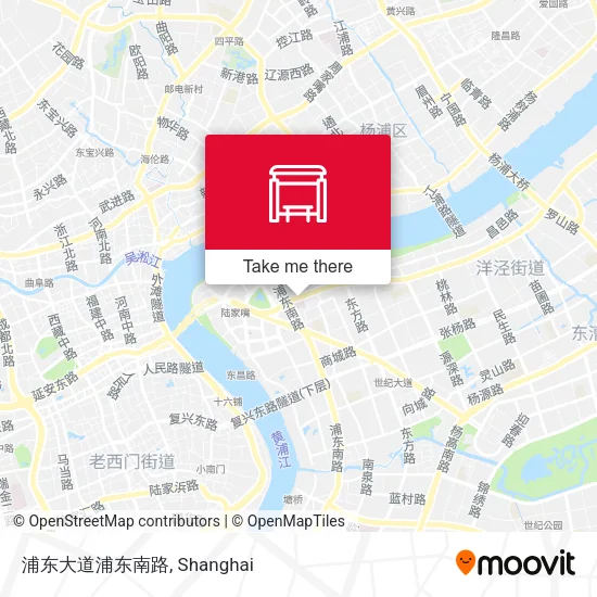 浦东大道浦东南路 map