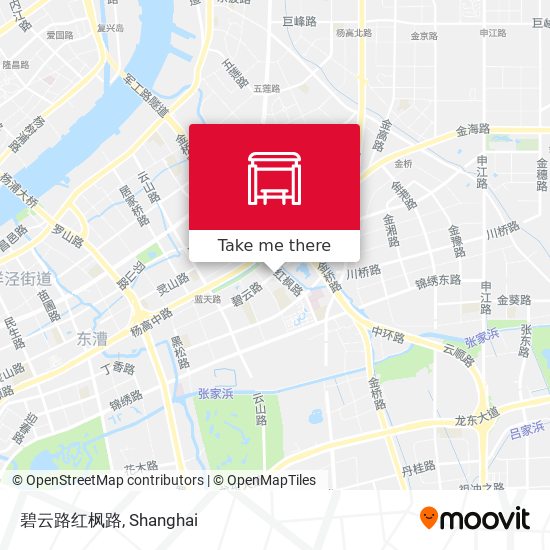 碧云路红枫路 map