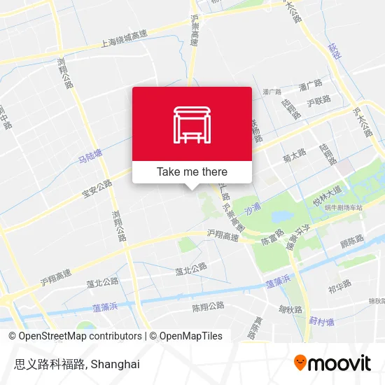 思义路科福路 map