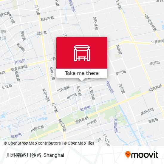 川环南路川沙路 map