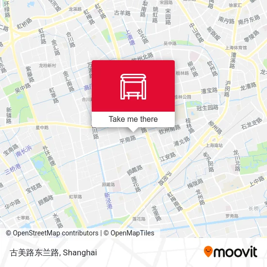 古美路东兰路 map