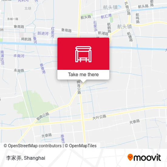 李家弄 map