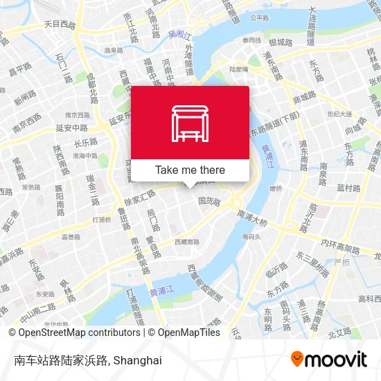南车站路陆家浜路 map