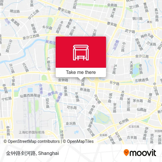 金钟路剑河路 map