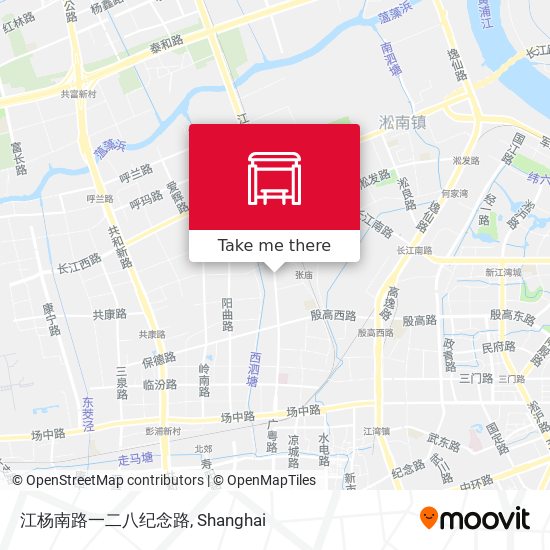 江杨南路一二八纪念路 map