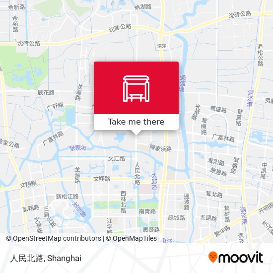 人民北路 map