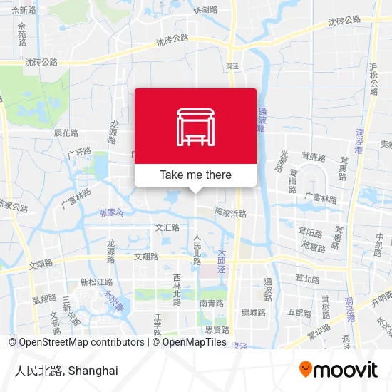 人民北路 map