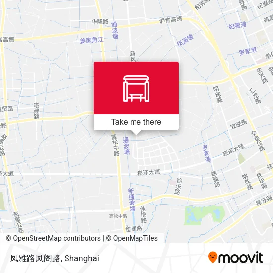 凤雅路凤阁路 map