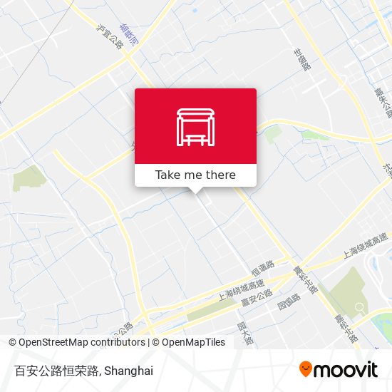 百安公路恒荣路 map