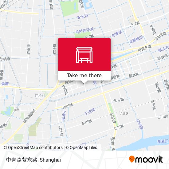 中青路紫东路 map