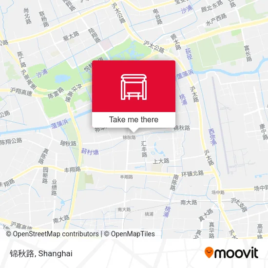 锦秋路 map