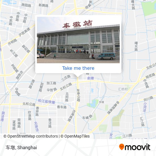 车墩 map