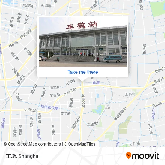 车墩 map