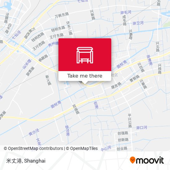 米丈港 map