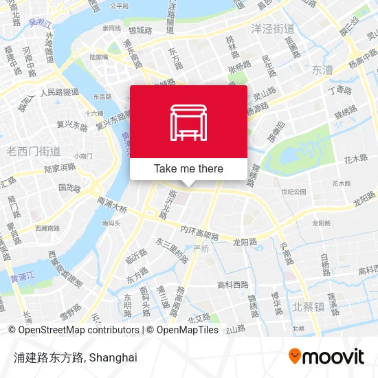 浦建路东方路 map