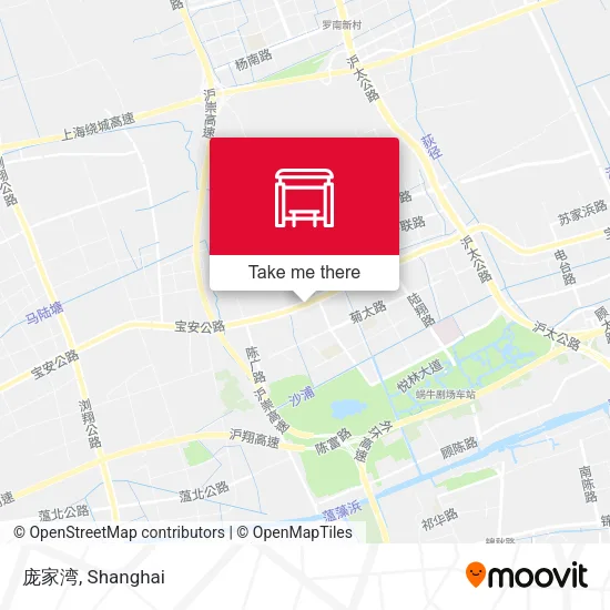 庞家湾 map