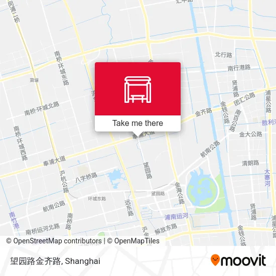 望园路金齐路 map