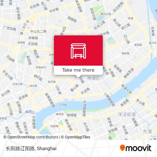 长阳路辽阳路 map