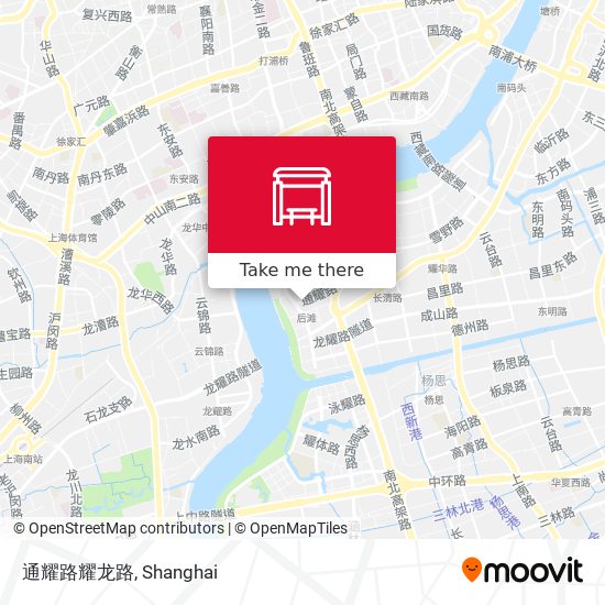 通耀路耀龙路 map