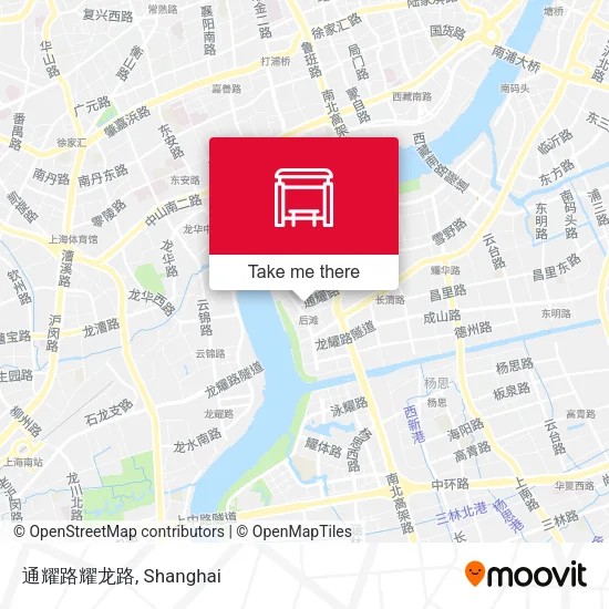 通耀路耀龙路 map