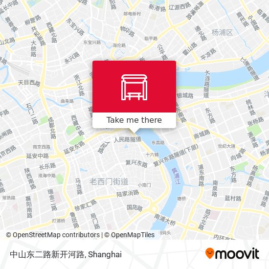 中山东二路新开河路 map