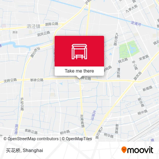 买花桥 map