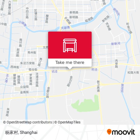 杨家村 map