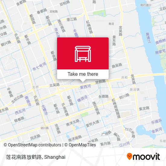 莲花南路放鹤路 map
