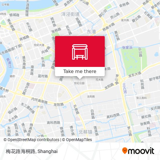 梅花路海桐路 map