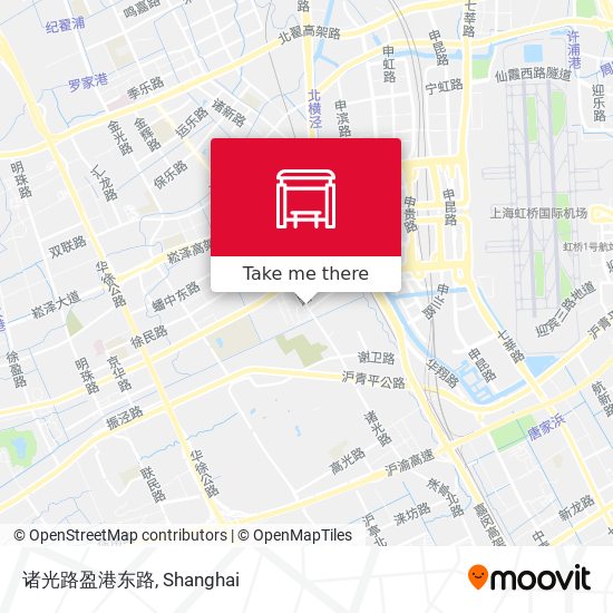 诸光路盈港东路 map