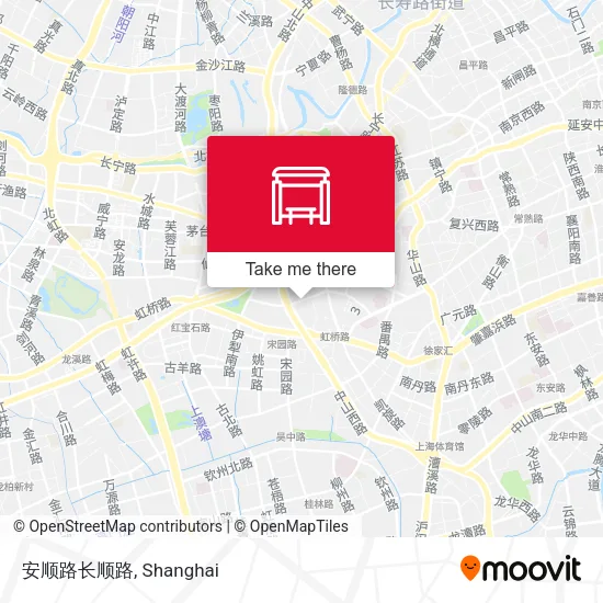 安顺路长顺路 map