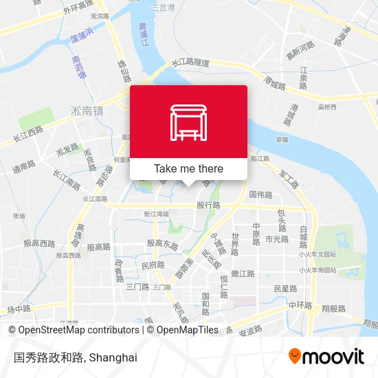 国秀路政和路 map