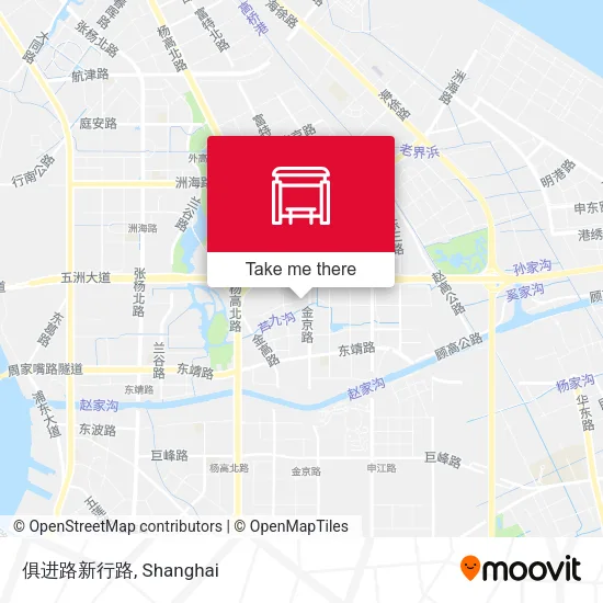 俱进路新行路 map