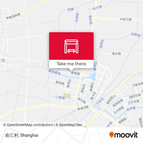 俞汇村 map