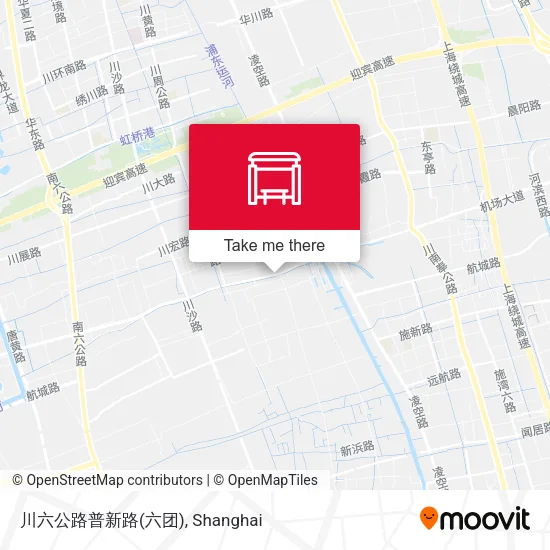川六公路普新路(六团) map