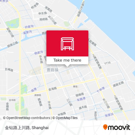 金钻路上川路 map