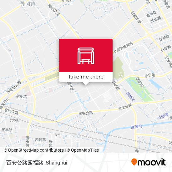 百安公路园福路 map