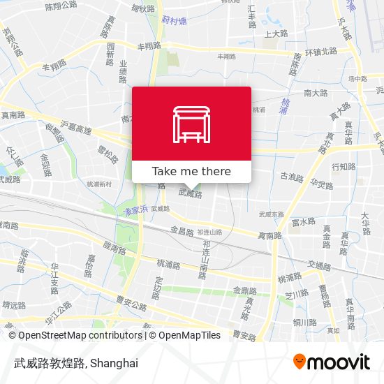 武威路敦煌路 map