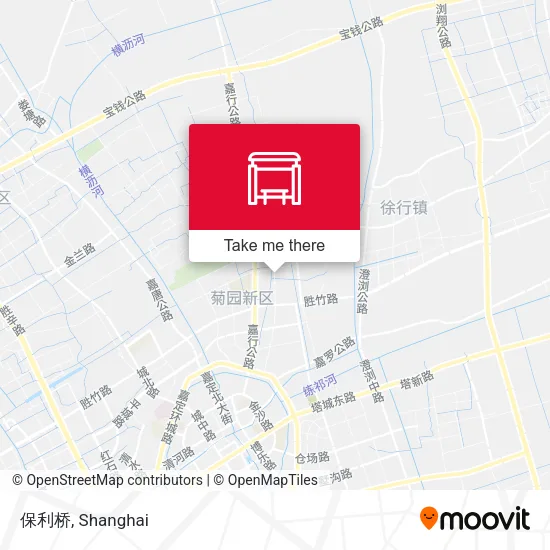保利桥 map