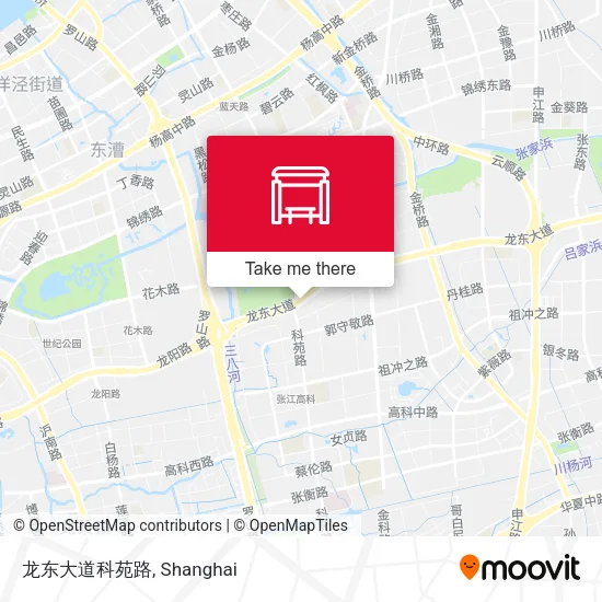 龙东大道科苑路 map