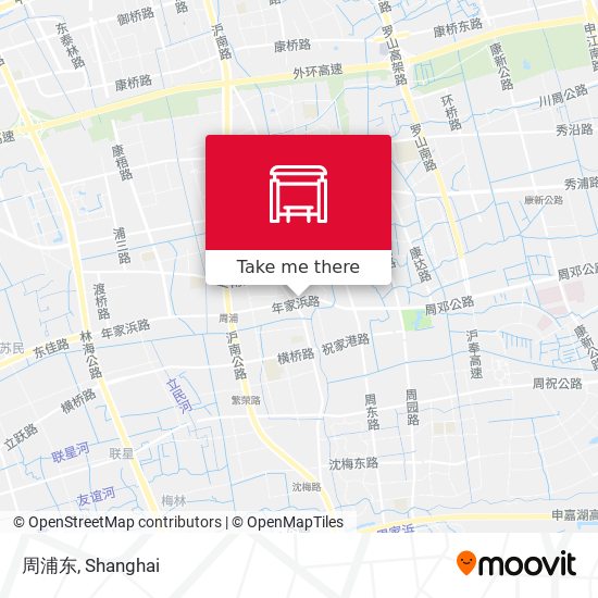 周浦东 map