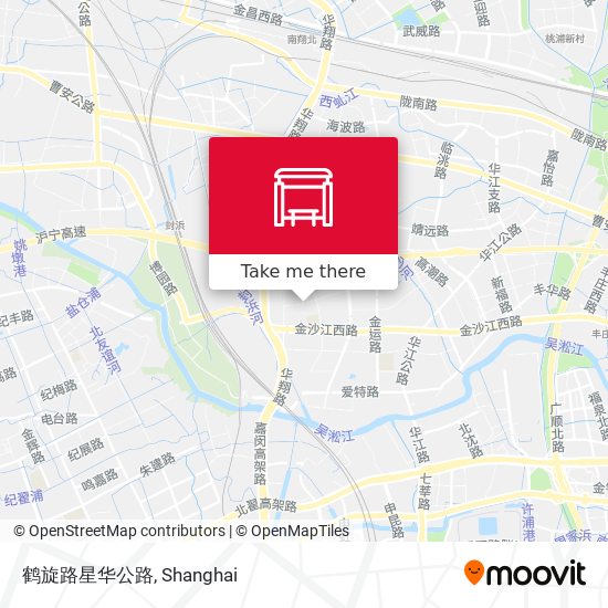鹤旋路星华公路 map