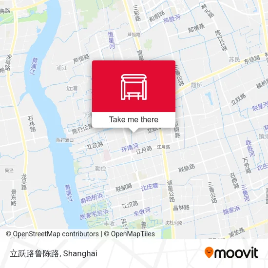 立跃路鲁陈路 map