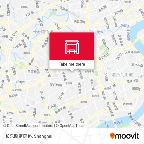长乐路富民路 map