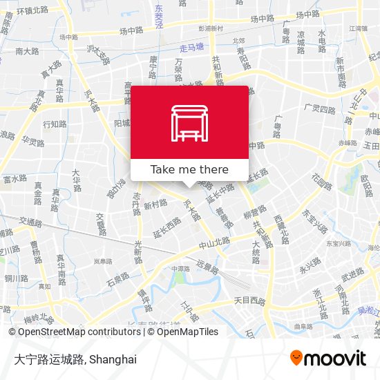 大宁路运城路 map