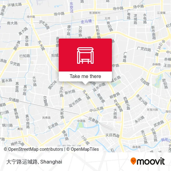 大宁路运城路 map