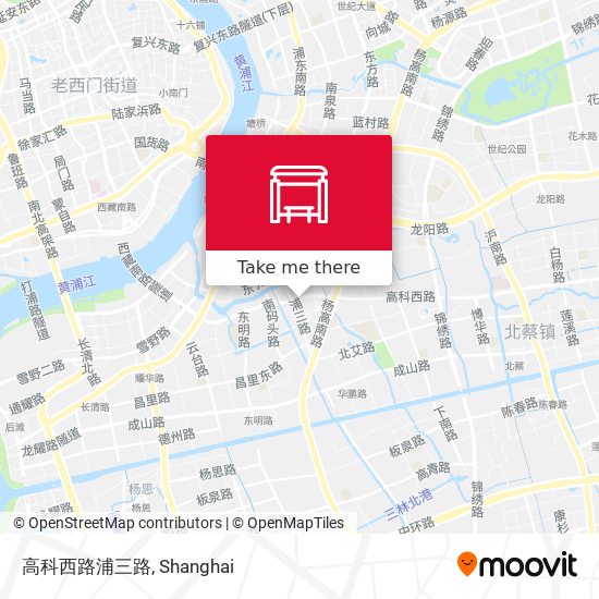高科西路浦三路 map